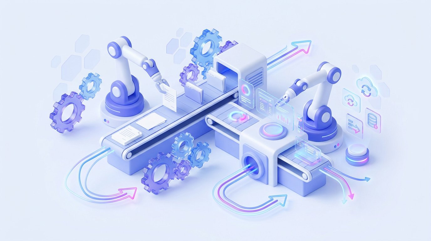 Enterprise RPA workflow automation robots